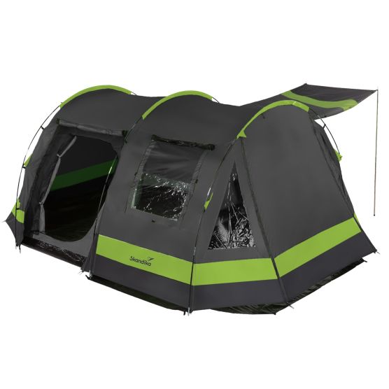 Skandika Kambo 6 tunneltent - Grey