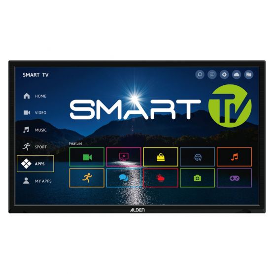 ALDEN 19 inch Smartwide LED camping televisie