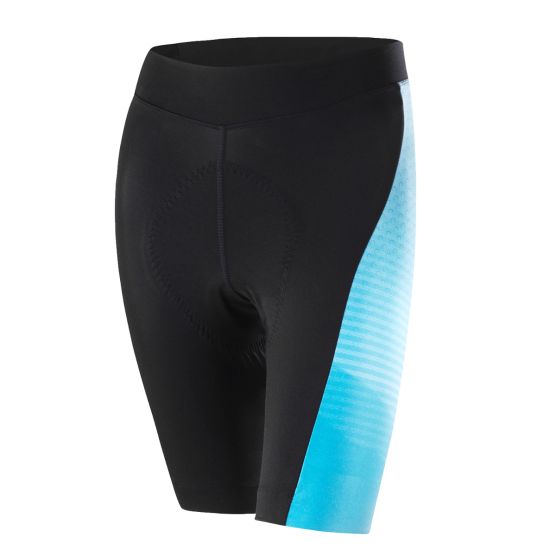 Löffler Concept XT zwart blauwe dames fietsbroek