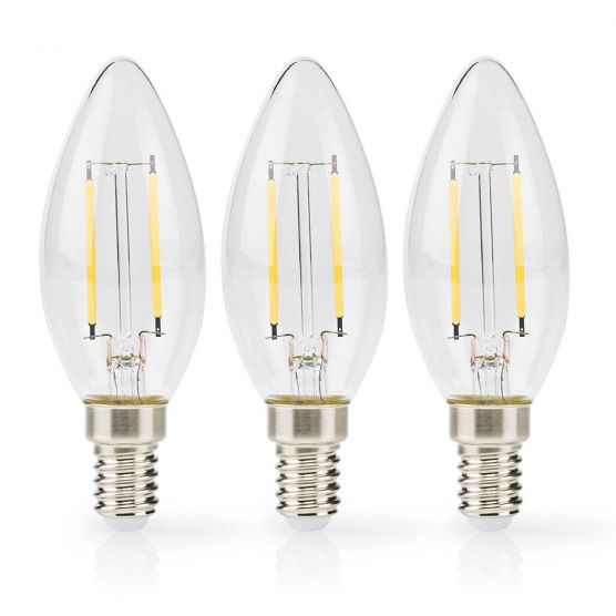 Nedis LBFE14C351P3 E14 LED-Filamentlampen