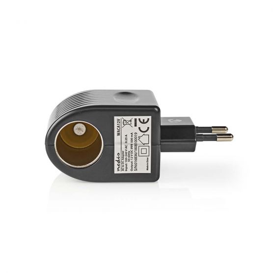 Nedis WACA12V stopcontact-adapter