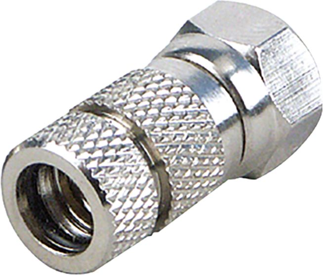 Schwaiger 2 x 7 mm HQ F twist-on connector