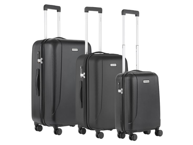 CarryOn Skyhopper 3-delige TSA kofferset - Black