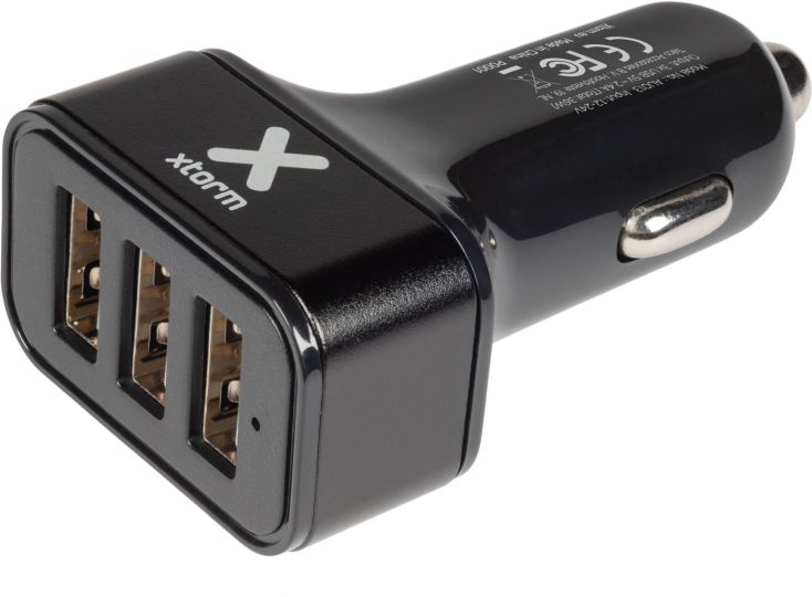 Xtorm 36 watt 3x USB autolader