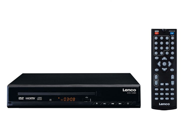 Lenco DVD-120BK DVD-speler
