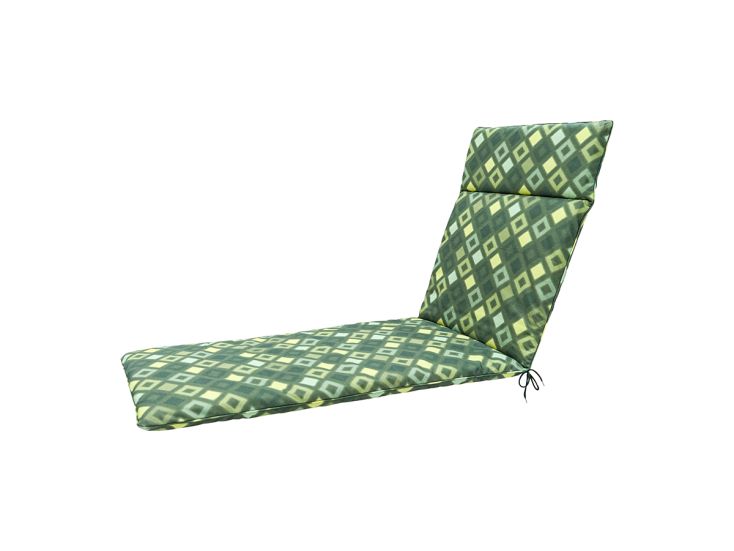 Madison Grids Green 190x60 Ligbedkussen
