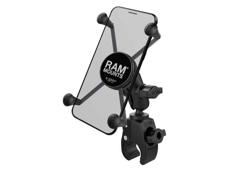 RAM® X-Grip® Large Telefoonhouder met RAM® Tough-Claw Stuur Mount - zwart