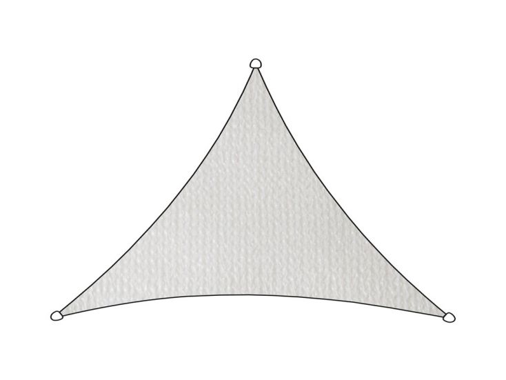 Livn Iseo HDPE driehoek 3 x 2,5 x 2,5 meter schaduwdoek