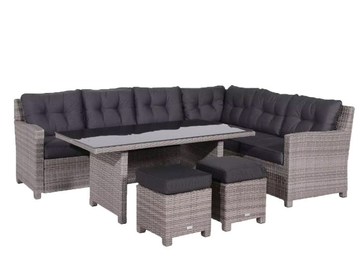 Garden Impressions Jaru 5-delige R lounge dining set