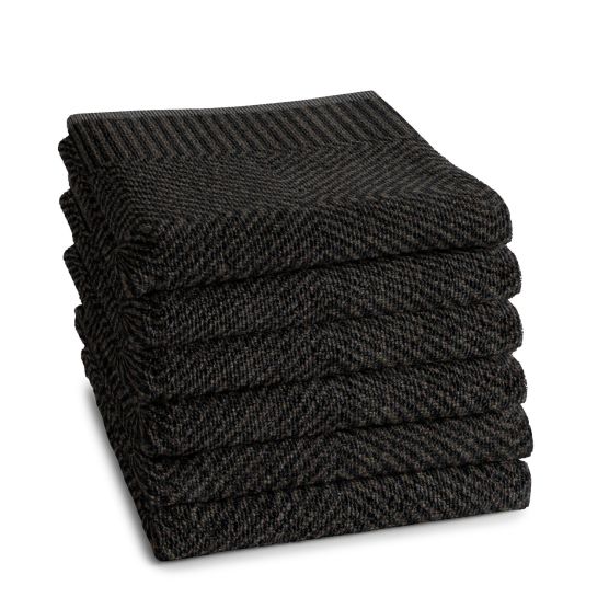 DDDDD Cisis 50 x 55 cm set van 6 keukendoeken - Brown