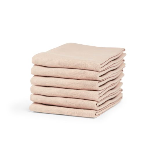 Cinderella Checkmaid 60 x 65 cm set van 6 theedoeken - Pink
