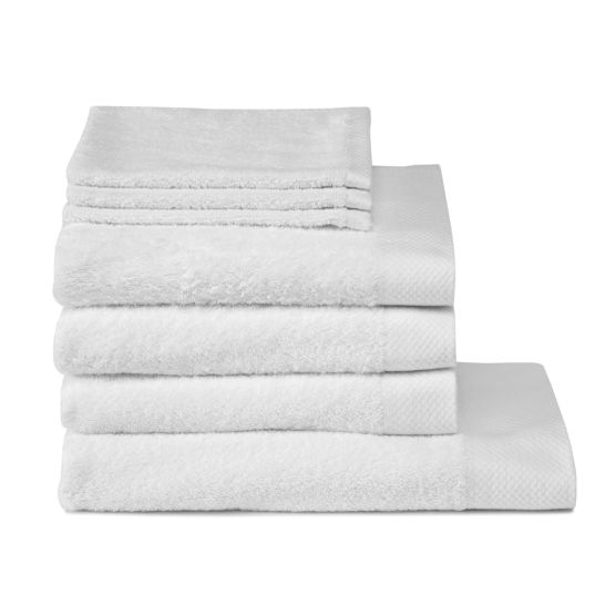 Seahorse Pure 7-delige badtextiel set - White