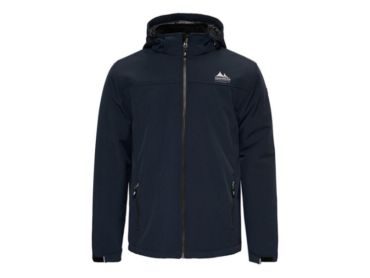 Nordberg Sjurd Navy heren softshell jas