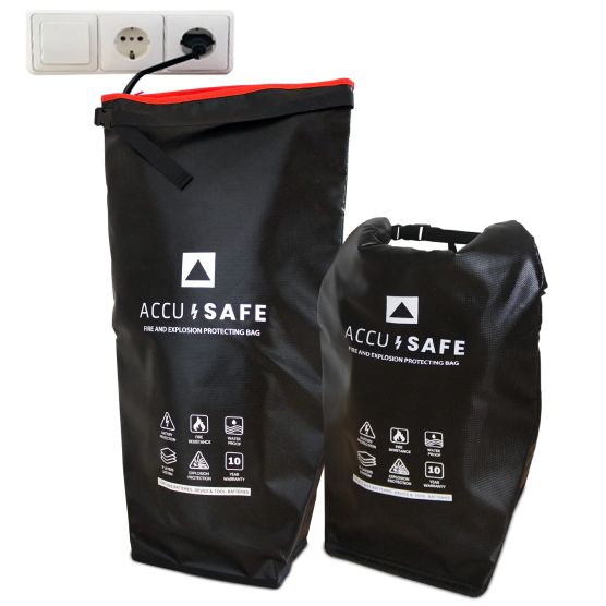 ACCU SAFE brandwerende batterij-beschermtas voor e-bikes