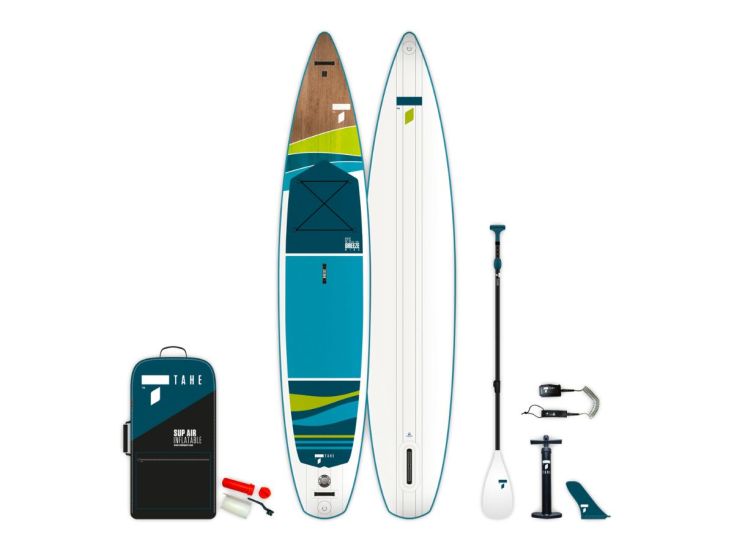 TAHE 12'6 x 28" Breeze Wing Air inflatable SUP pakket