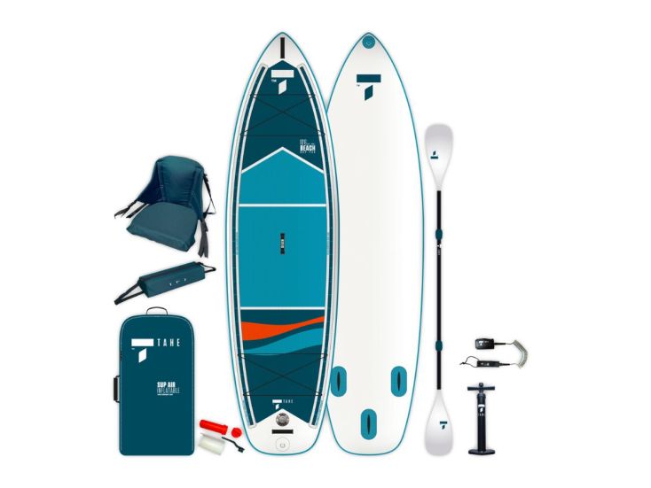 TAHE 10'6 Beach SUP-YAK inflatable SUP + Kajak pakket