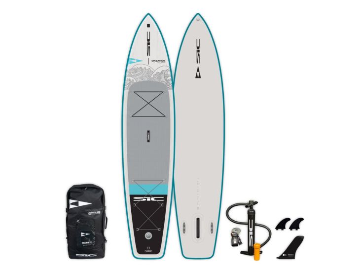 SIC Maui Okeanos Air Glide 11' inflatable SUP pakket