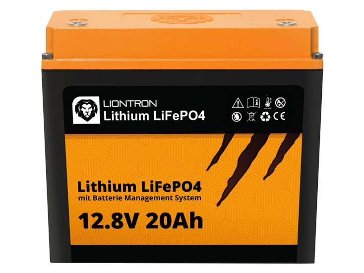 Liontron LiFePO4 20Ah 12,8V Lithium accu