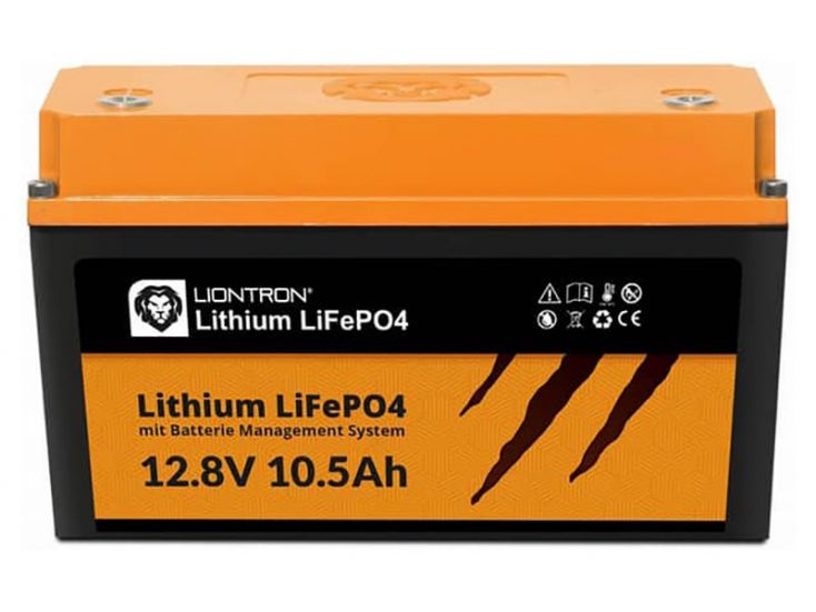 Liontron LiFePO4 10,5Ah 12,8V Lithium accu