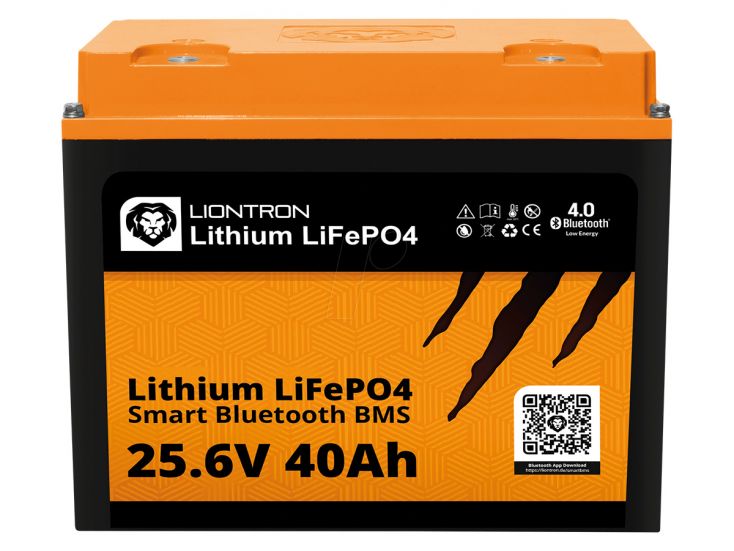 Liontron LiFePO4 40Ah 25,6V Lithium accu