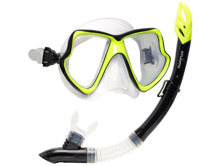 Atlantis Java Snorkelset - Yellow