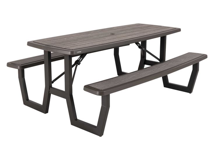 Lifetime Rough-Cut opvouwbaar picknicktafel