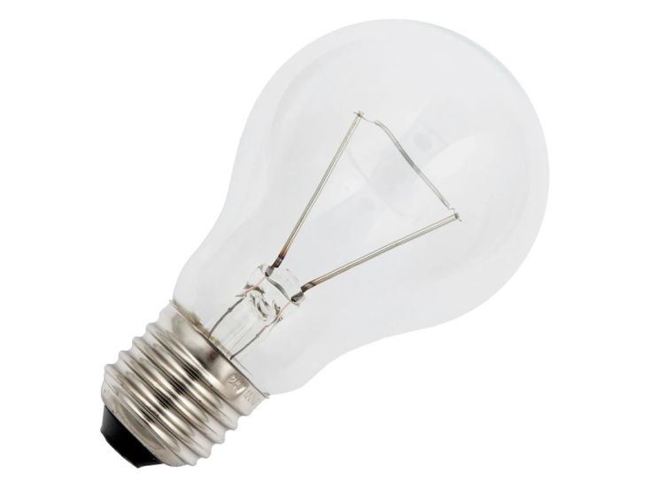 Schiefer 60 watt E27 gloeilamp