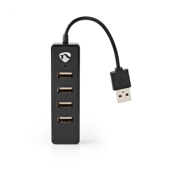 Nedis UHUBU2420BK USB-Hub