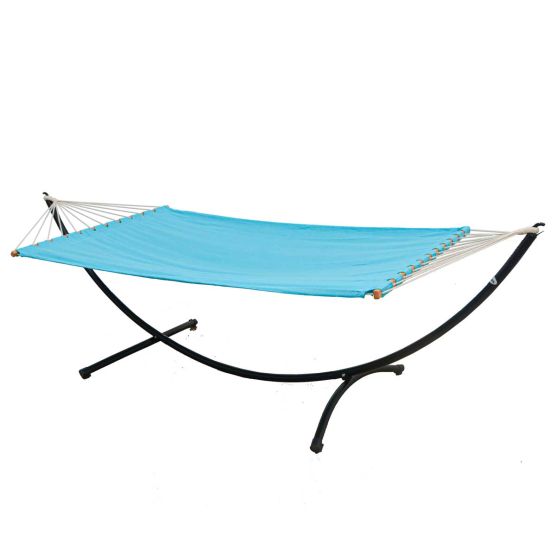 AMANKA 200 x 120 hangmat met frame - Blue
