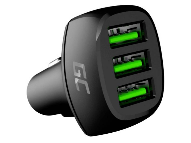 Green Cell PowerRide 54W USB-oplader voor in de auto
