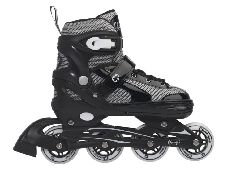 Champz Wit ABEC7 Semi-Softboot verstelbare inline skates