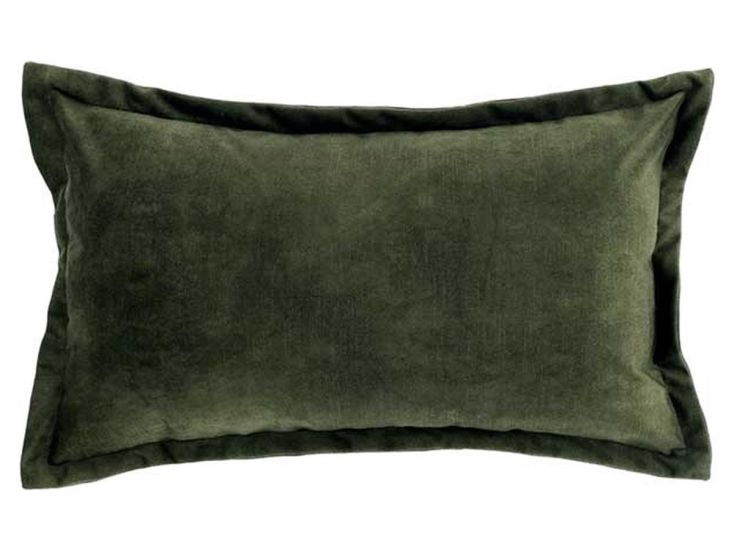 Unique Living Basics 30 x 50 cm kussen - Dark Green