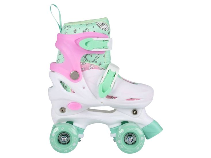 Champz Verstelbare Kinder Rolschaatsen Hardboot Roze