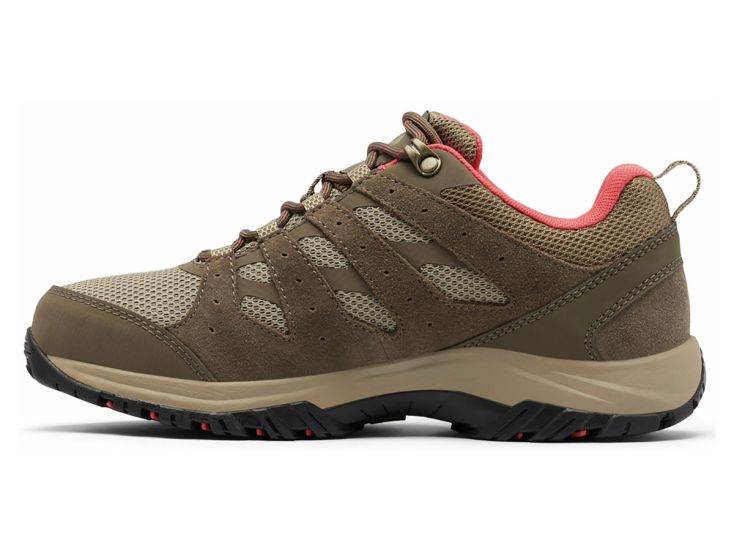 Columbia Redmond III Pebble Red Coral dames wandelschoenen