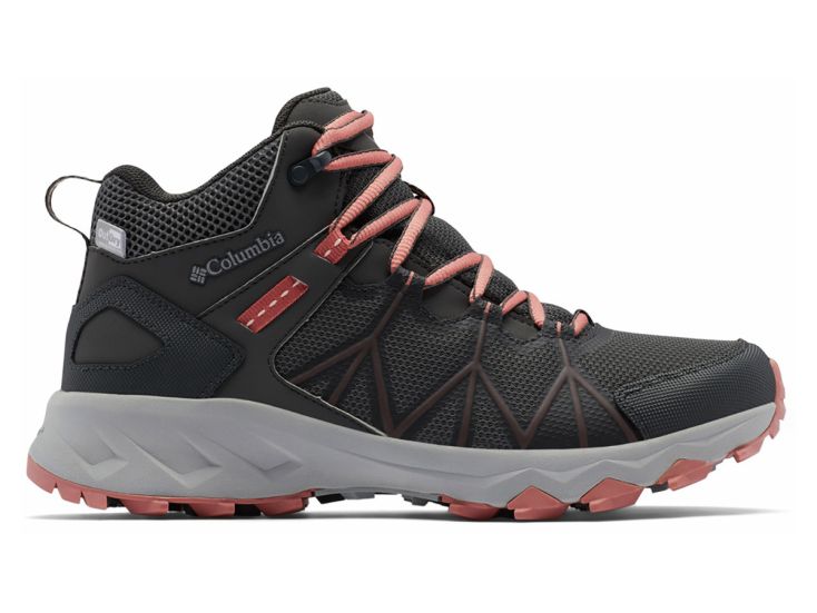 Columbia Peakfreak II Mid Dark Grey dames wandelschoenen