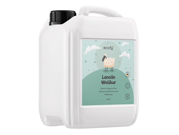 Eco:fy 2,5 Liter Lanoline wolkuur wasmiddel