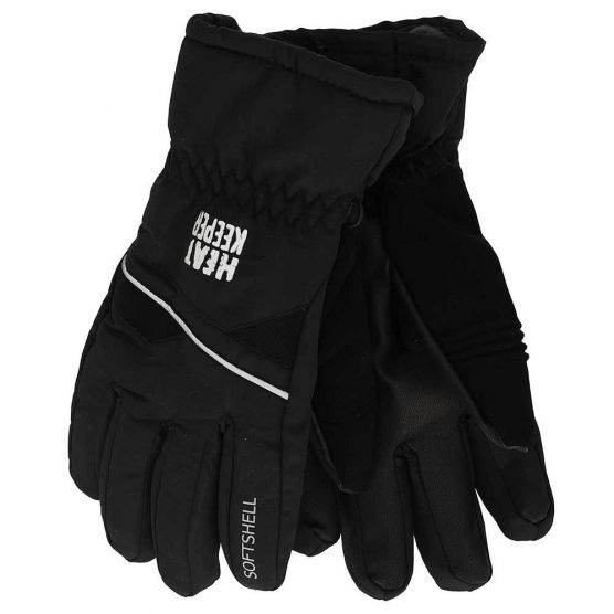 Heat Keeper Zwarte Heren Pro Ski Handschoenen