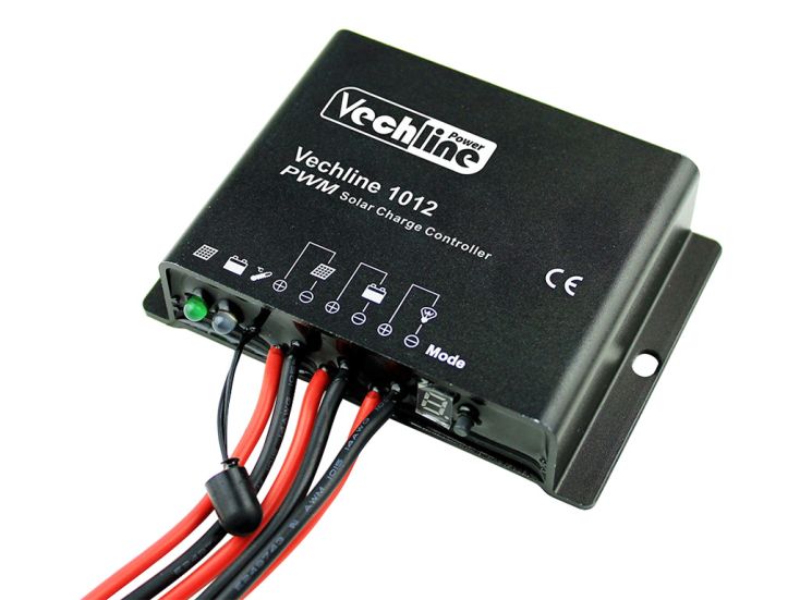 Vechline 1012 10 ampere PWM laadregelaar
