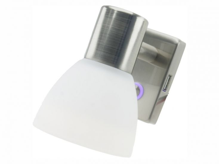 Faretto aluminium LED spot met USB