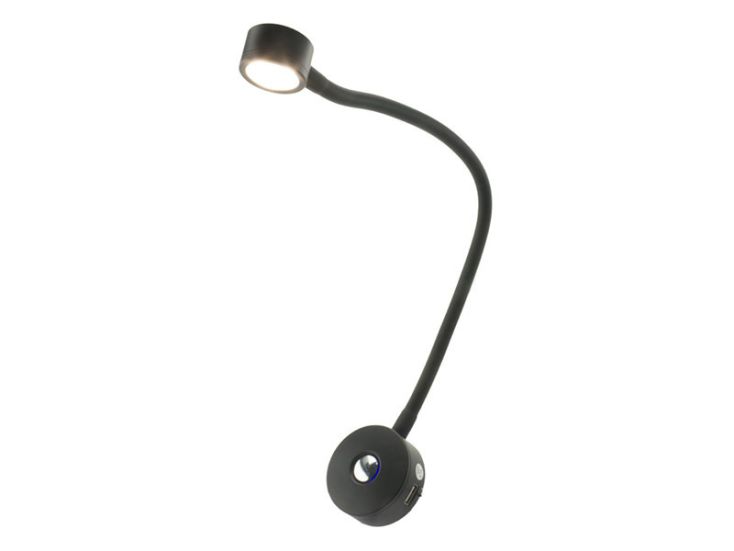 Cantanzaro flex LED spot met USB