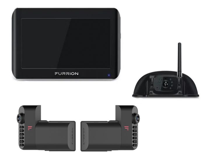 Furrion Vision S 3 achteruitrijcamera’s met 5" monitor