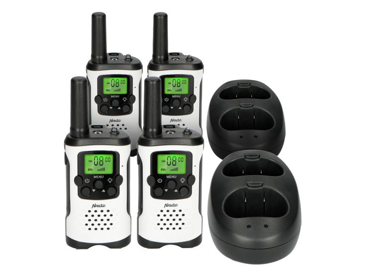 Alecto FR-175 QUAD set van 4 walkie talkies