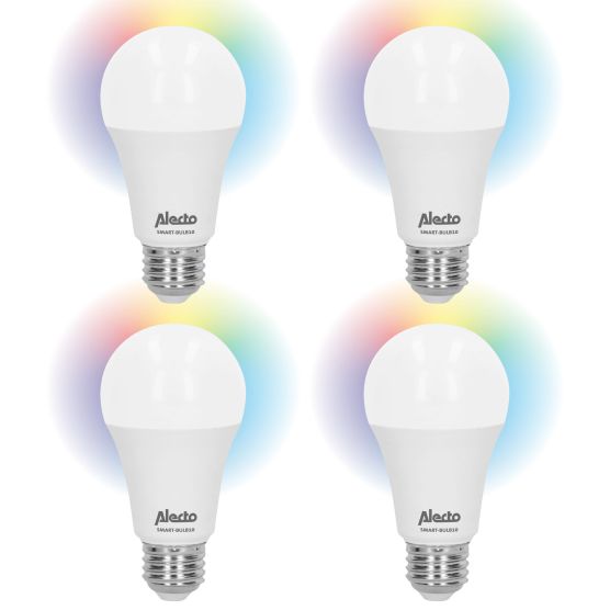 Alecto SMART-BULB10 4-PACK Smart wifi LED lamp