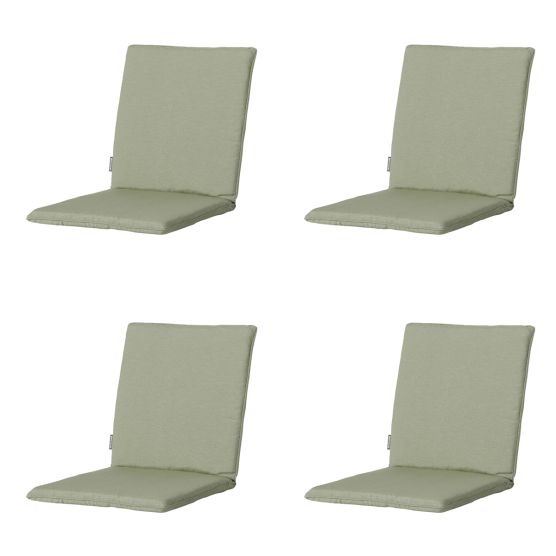 Madison Panama sage Stapelstoelkussen - Set van 4