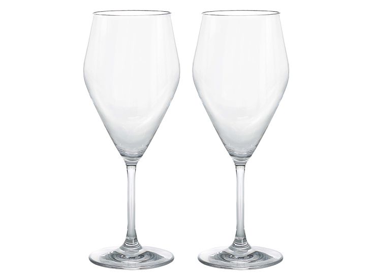 Gimex Royal Line 400 ml set van 2 rode wijnglazen