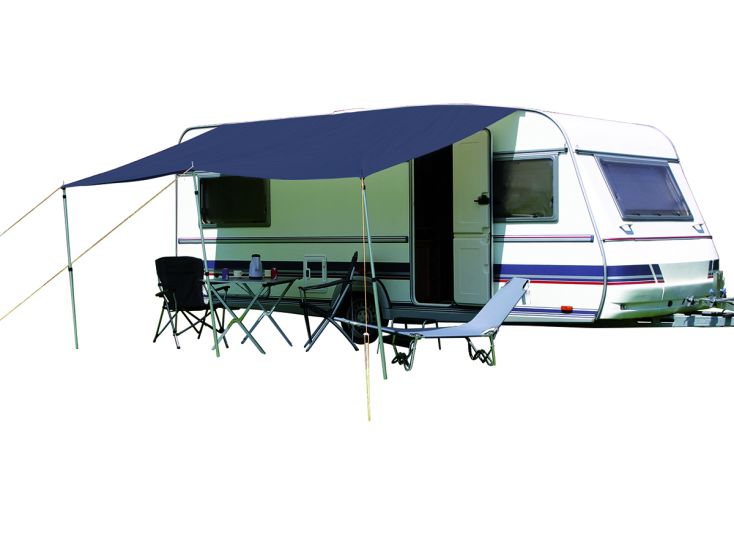 Eurotrail 350 x 240 cm Marine universele caravanluifel