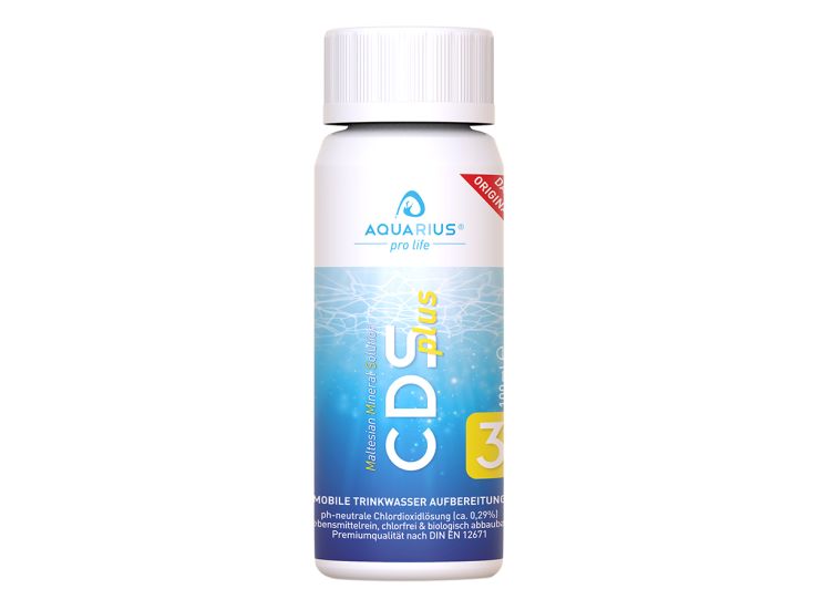 AQUARIUS pro life CDSplus 100 ml chloordioxideoplossing