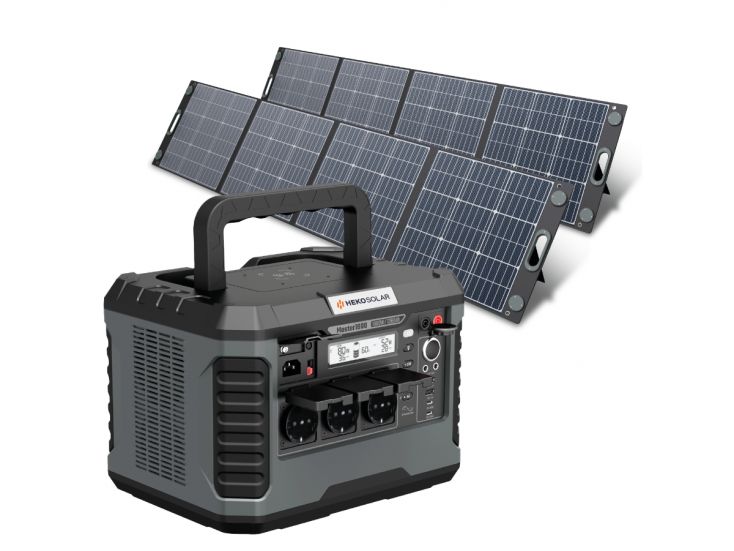 HEKO Solar Master 1800 Powerstation met 400W Zonnepaneel