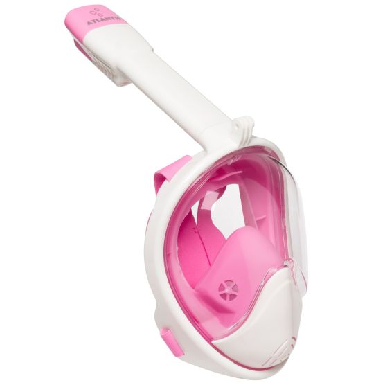 Atlantis 2.0 Wit S/M Volwassenen Snorkelmasker - Pink