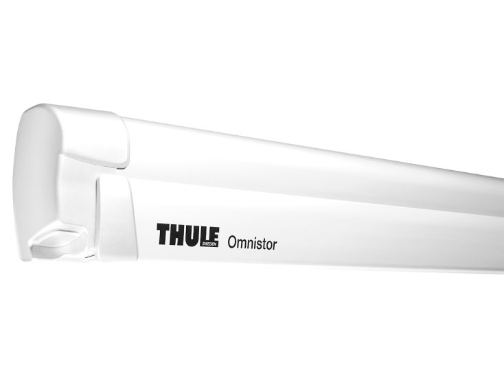 Thule Omnistor 8000 wit 450 Mystic Grey cassetteluifel